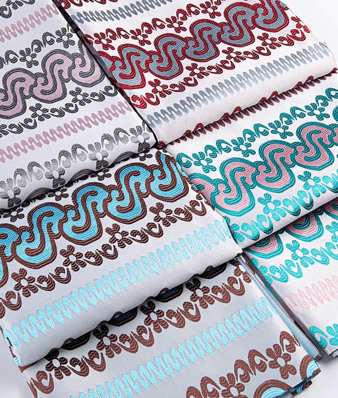 S-Shaped 3D Textured Polyester Jacquard Fabric para sa Sarong